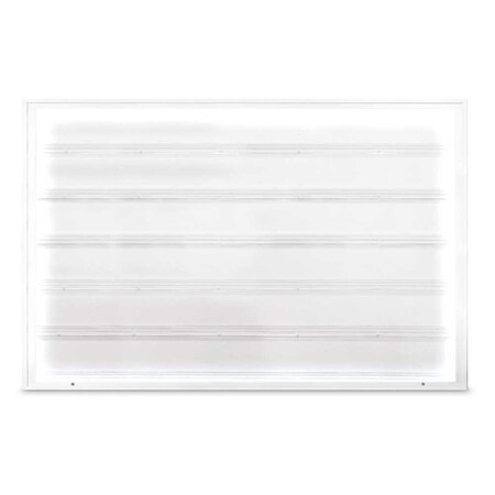 United Visual Products Single Door Radius Corkboard, 18"X24", S UV8000-SATIN-COBACC